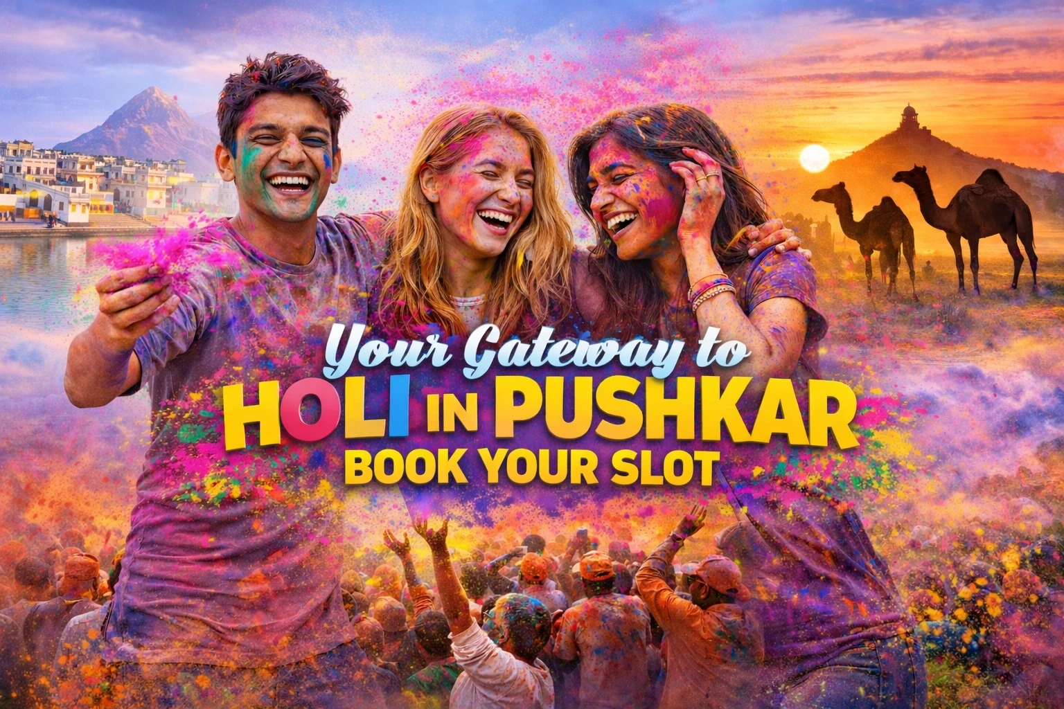 Holi in Pushkar